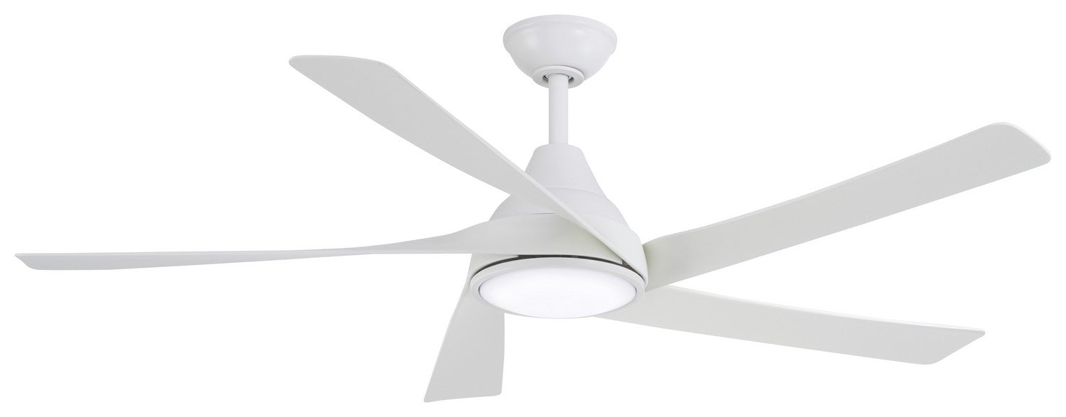 Minka Aire F765L-WHF 56" Ceiling Fan, Flat White