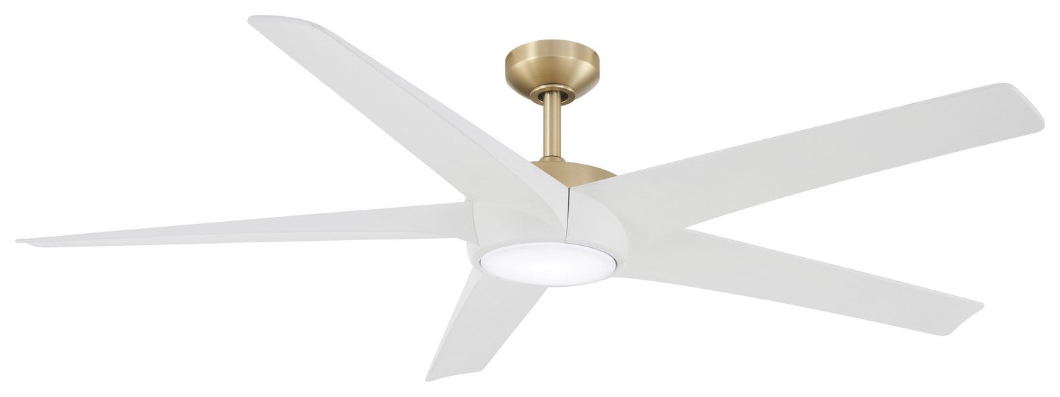 Minka Aire F767L-SBR/WHF 64" Ceiling Fan, Flat White