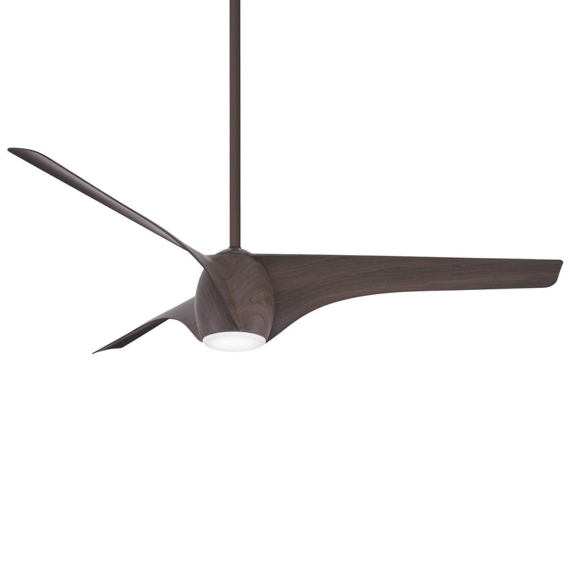 Minka Aire F839L-DM 65" Ceiling Fan, Dark Maple