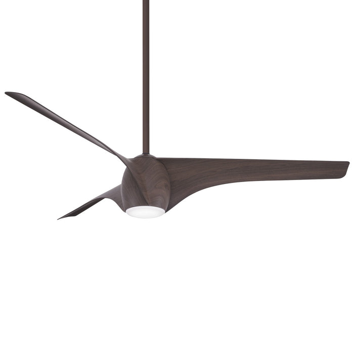 Minka Aire F839L-DM 65" Ceiling Fan, Dark Maple