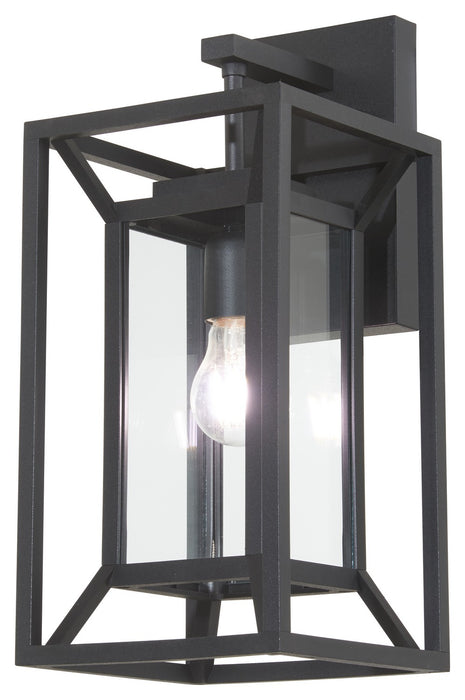 Minka-Lavery 71261-66-C One Light Outdoor Wall Mount, Sand Coal
