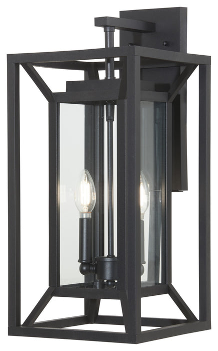 Minka-Lavery 71262-66-C Two Light Outdoor Wall Mount, Sand Coal