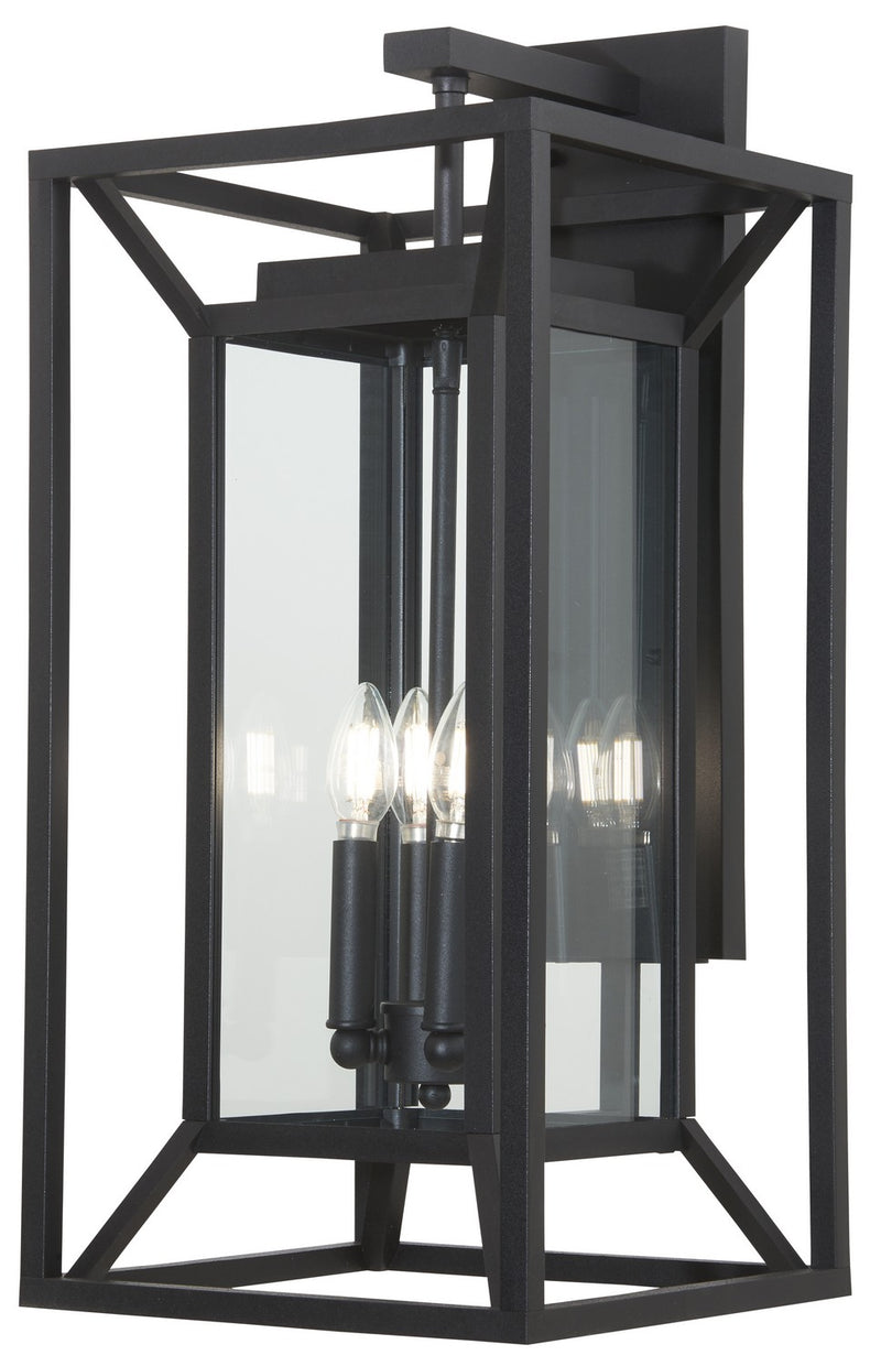 Minka-Lavery 71263-66-C Four Light Outdoor Wall Mount, Sand Coal