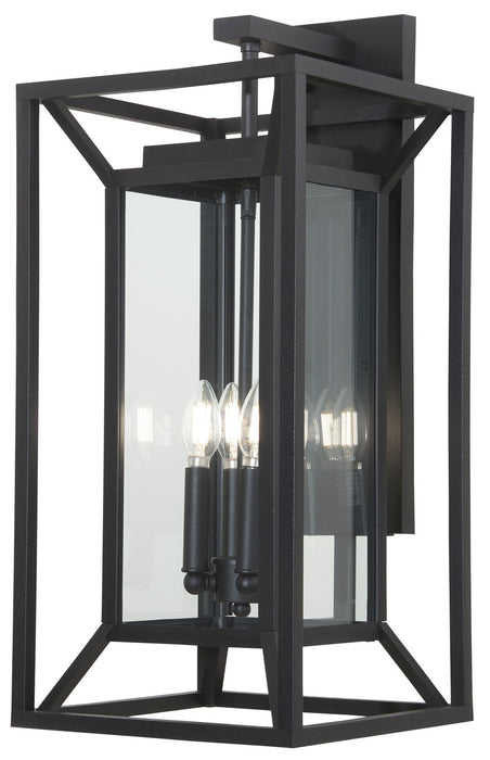 Minka-Lavery 71263-66-C Four Light Outdoor Wall Mount, Sand Coal