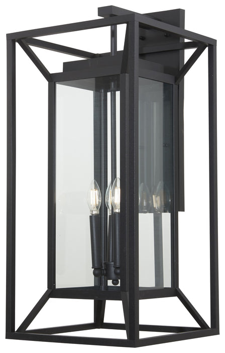 Minka-Lavery 71267-66-C Four Light Outdoor Wall Mount, Sand Coal
