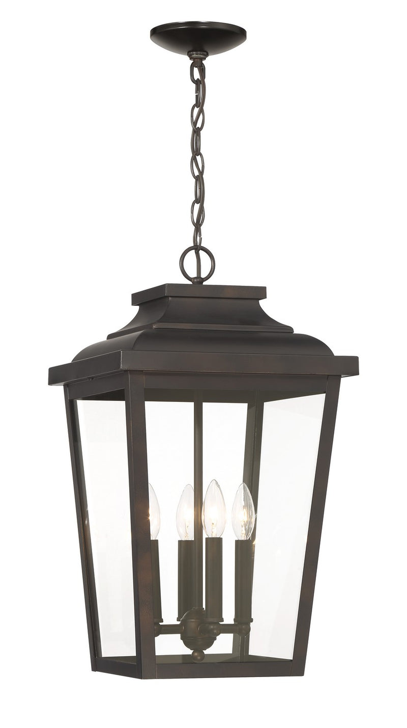 Minka-Lavery 72175-189-C Four Light Chain Hung, Chelesa Bronze