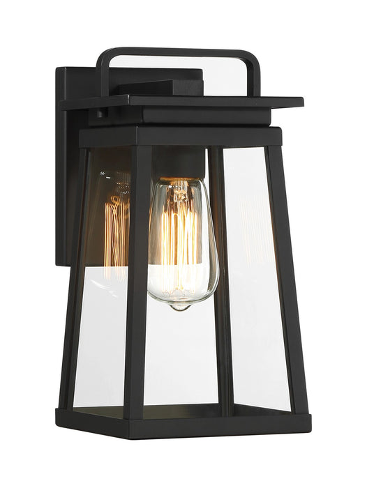 Minka-Lavery 73211-66A One Light Outdoor Wall Mount, Coal