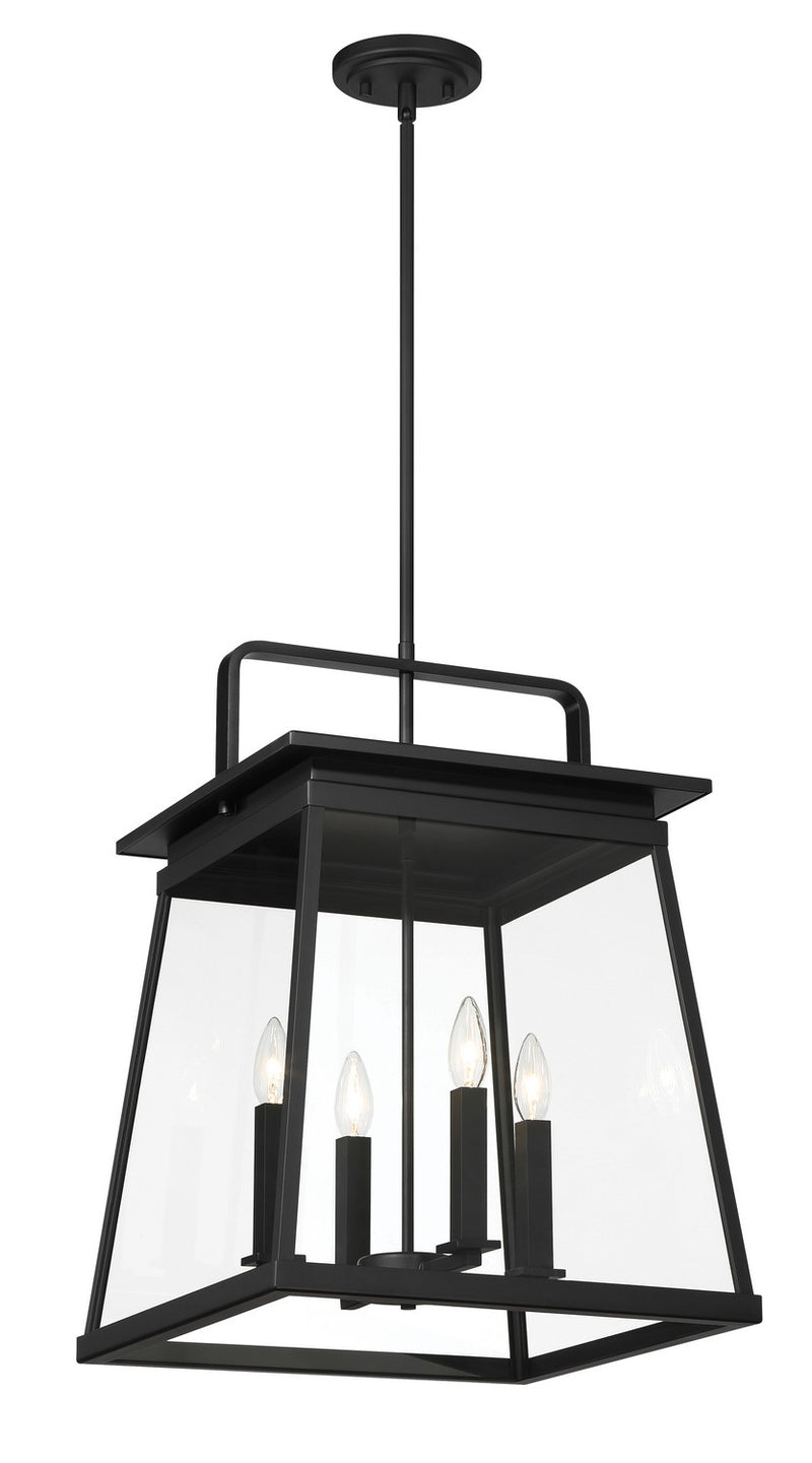 Minka-Lavery 73216-66A Four Light Outdoor Hanging Lantern, Coal