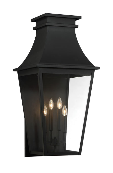 Minka-Lavery 7990-66 Four Light Wall Mount, Sand Coal