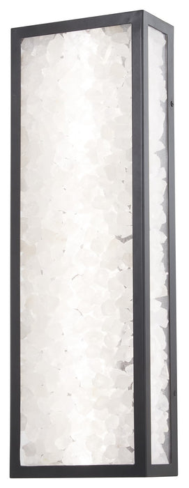 Minka-Lavery 8172-66A-L LED Outdoor Wall Sconce, Coal
