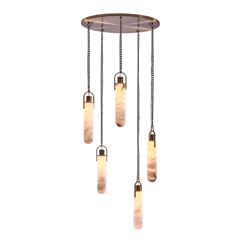 Kalco 519277WB LED Pendant, Winter Brass