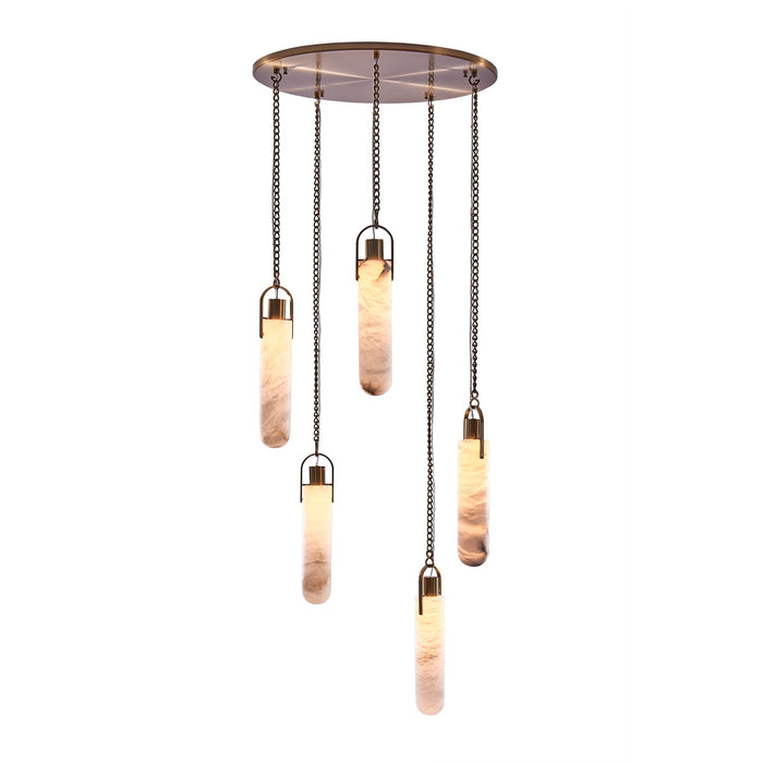 Kalco 519277WB LED Pendant, Winter Brass