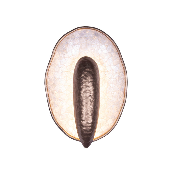 Kalco 523331PAB LED Wall Sconce, Pearlized Antique Brass