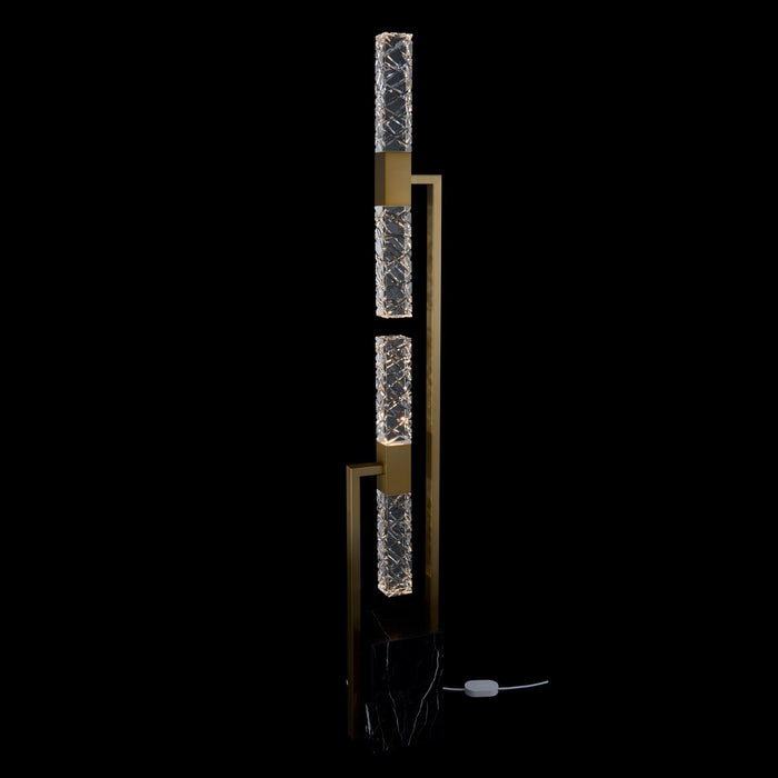 Allegri 028095-044-FR001 LED Floor Lamp, True Brass