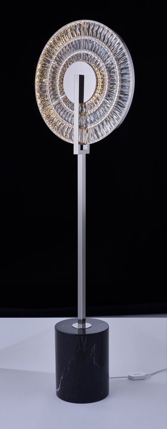 Allegri 028495-010-FR001 LED Floor Lamp, Polished Chrome