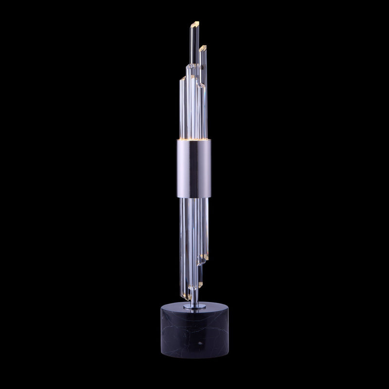 Allegri 037991-010-FR001 LED Table Lamp, Polished Chrome