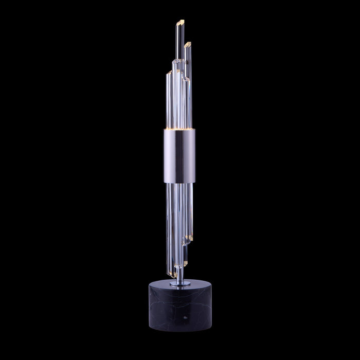 Allegri 037991-010-FR001 LED Table Lamp, Polished Chrome