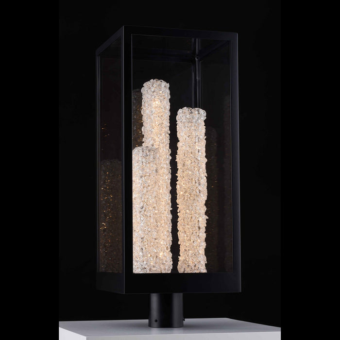Allegri 095501-052-FR001 LED Outdoor Post Mount, Matte Black