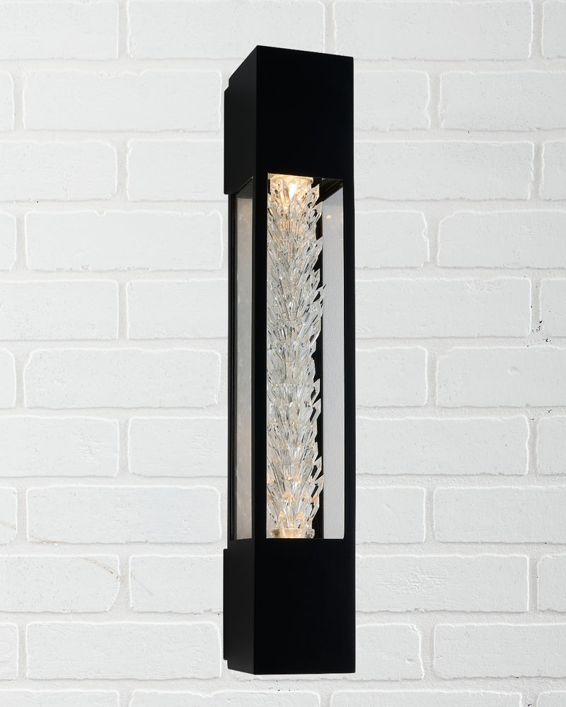 Allegri 099032-052-FR001 LED Outdoor Wall Sconce, Matte Black