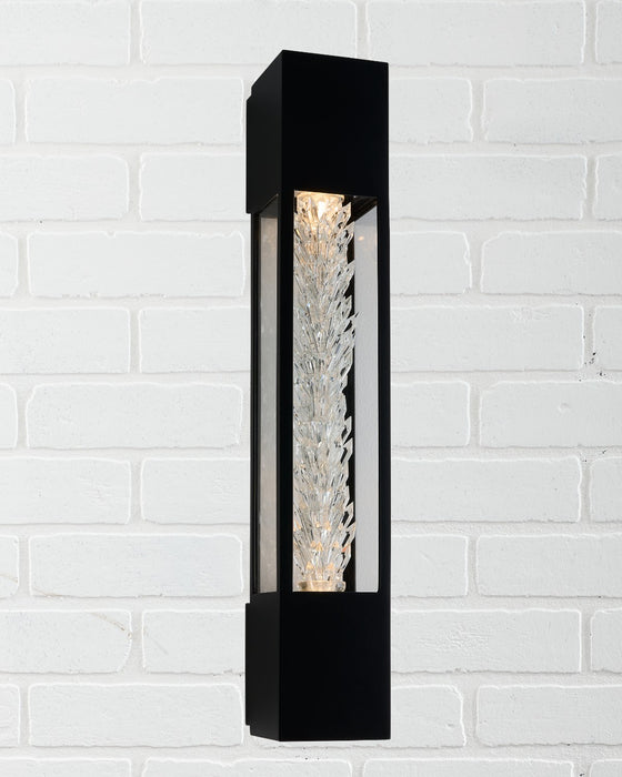 Allegri 099032-052-FR001 LED Outdoor Wall Sconce, Matte Black