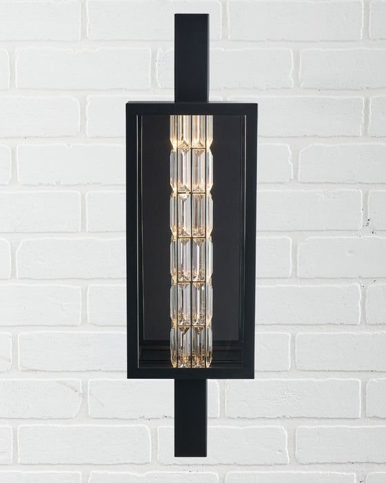 Allegri 099042-052-FR001 LED Outdoor Wall Sconce, Matte Black