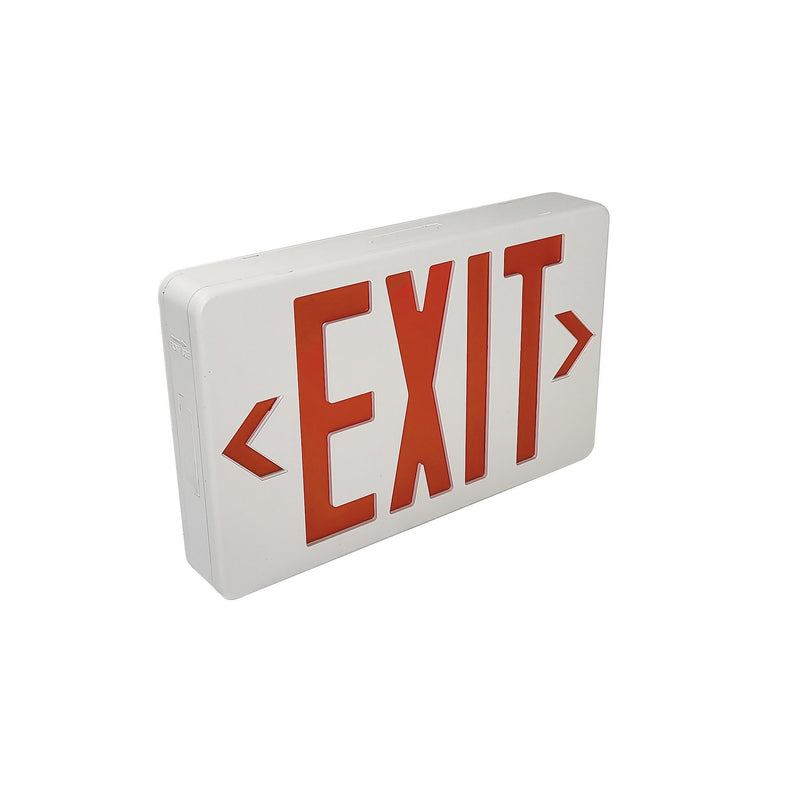 Nora Lighting NX-603D-LED LED Exit Sign, White