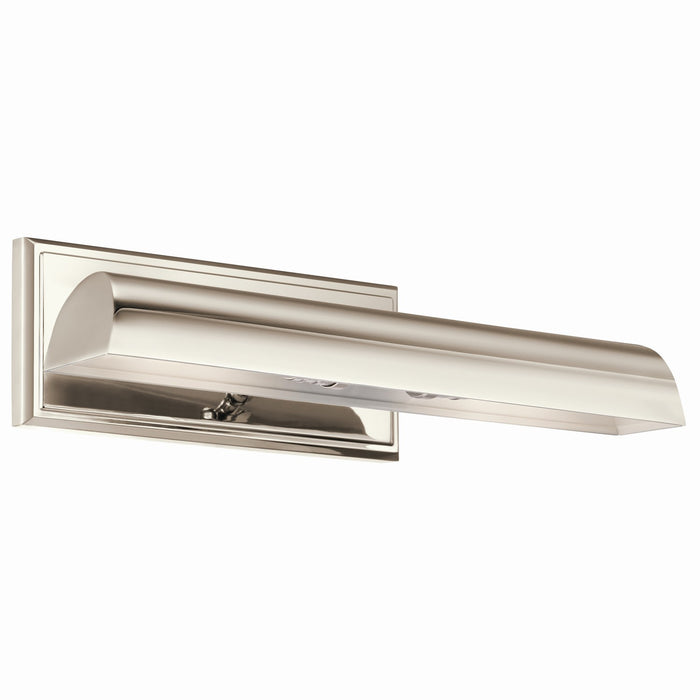 Kichler 52685PN LED Picture Light, Polished Nickel