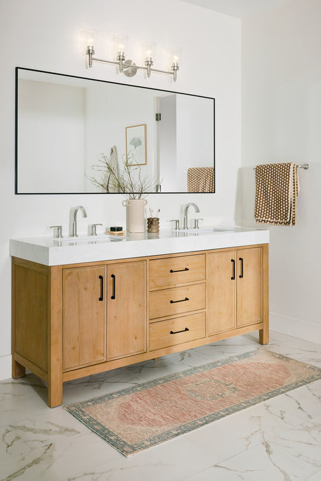 Kichler 55186NI Four Light Vanity, Brushed Nickel