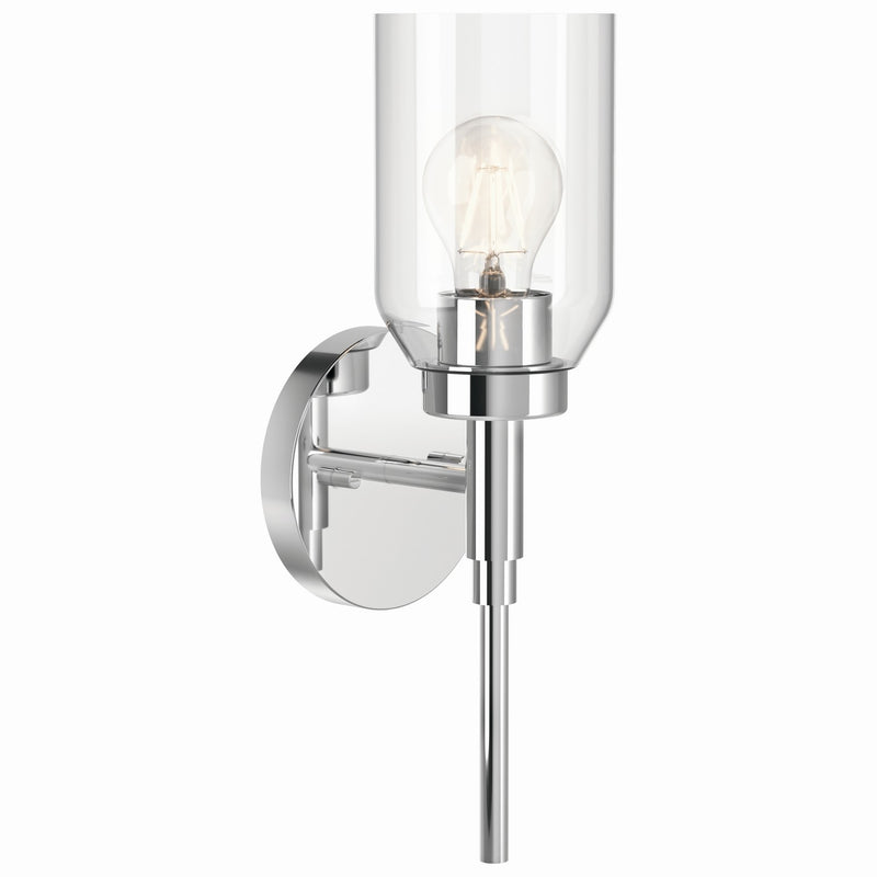 Kichler 55183CH One Light Wall Sconce, Chrome