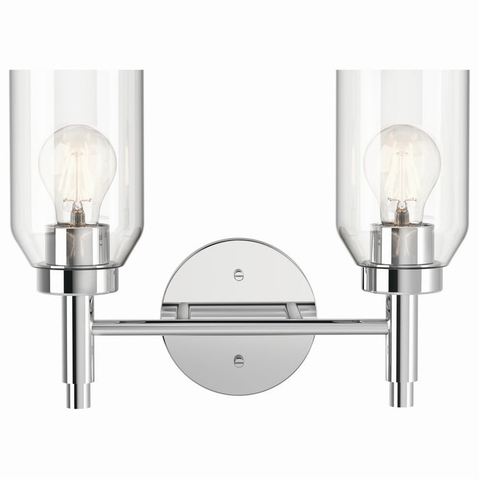 Kichler 55184CH Two Light Vanity, Chrome