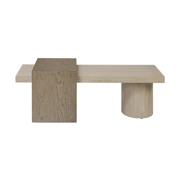 Varaluz 512TA54A Coffee Table, Toasted Oak/Ash Blonde