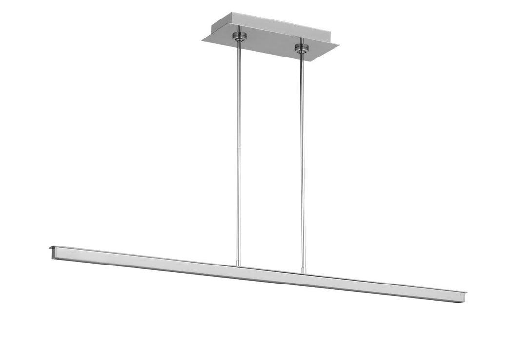 Visual Comfort Modern 700LSSTG48PSS-LED927 LED Linear Suspension, Polished Stainless Steel