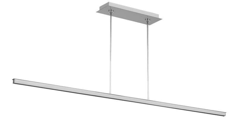 Visual Comfort Modern 700LSSTG72PSS-LED927 LED Linear Suspension, Polished Stainless Steel