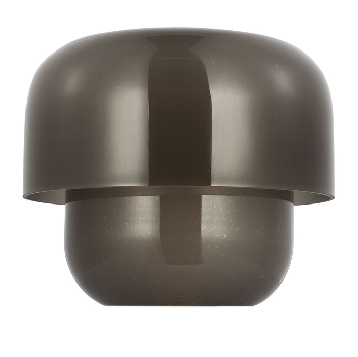 Visual Comfort Modern KWTB49027SSHAB LED Table Lamp, Hand Rubbed Antique Brass