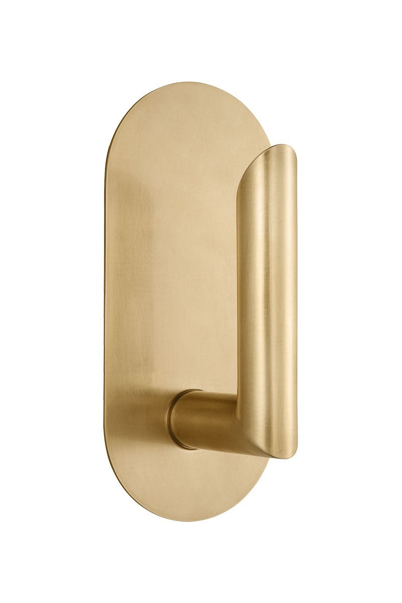 Visual Comfort Modern KWWS49227HAB LED Wall Sconce, Hand Rubbed Antique Brass