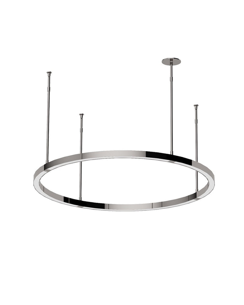 Visual Comfort Modern MDCH53827PSS LED Chandelier, Polished Stainless Steel