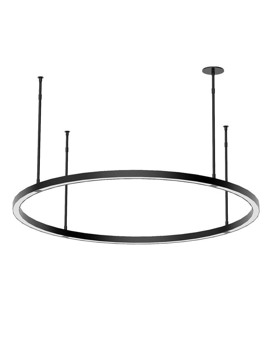Visual Comfort Modern MDCH53927B LED Chandelier, Nightshade Black