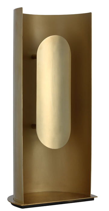 Visual Comfort Modern PBTB50327HAB LED Table Lamp, Hand Rubbed Antique Brass