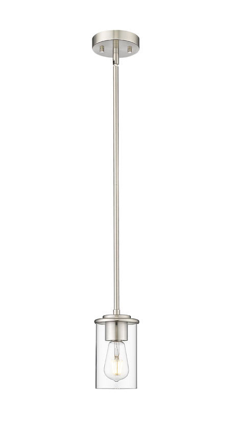Z-Lite 742MP-BN One Light Pendant, Brushed Nickel