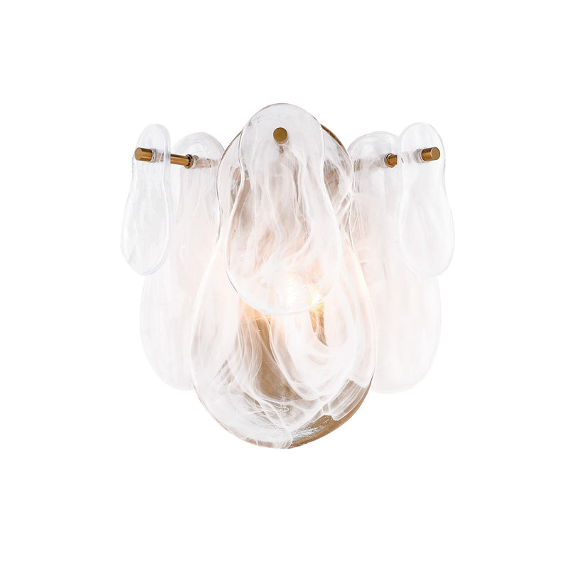 Terracotta Designs W24101-1 One Light Wall Sconce, Antique Brass