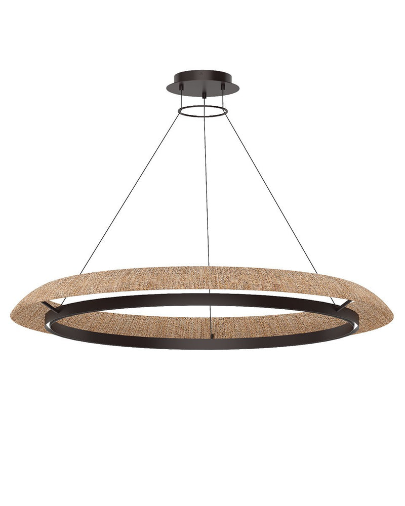 Visual Comfort Modern SLCH55727NTBZ LED Chandelier, Bronze
