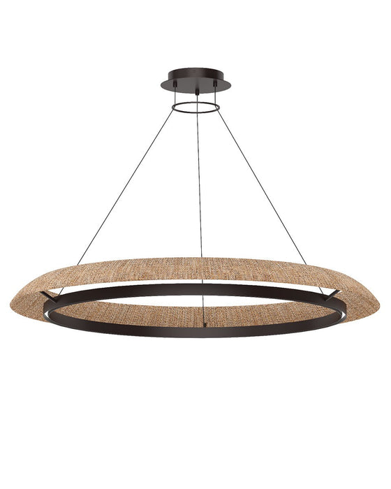 Visual Comfort Modern SLCH55727NTBZ LED Chandelier, Bronze