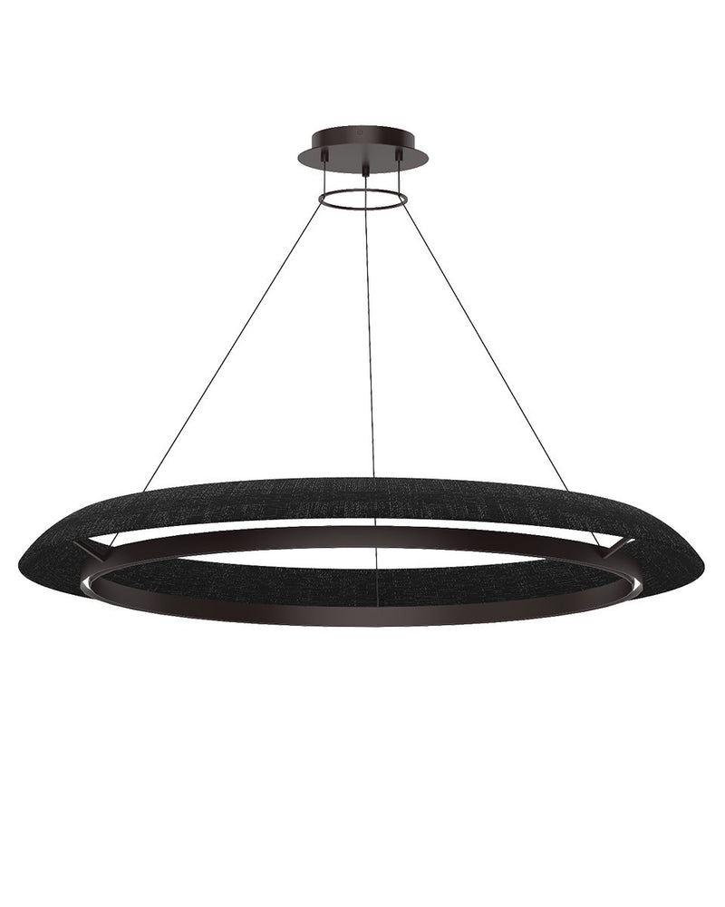 Visual Comfort Modern SLCH55727WBKBZ LED Chandelier, Bronze