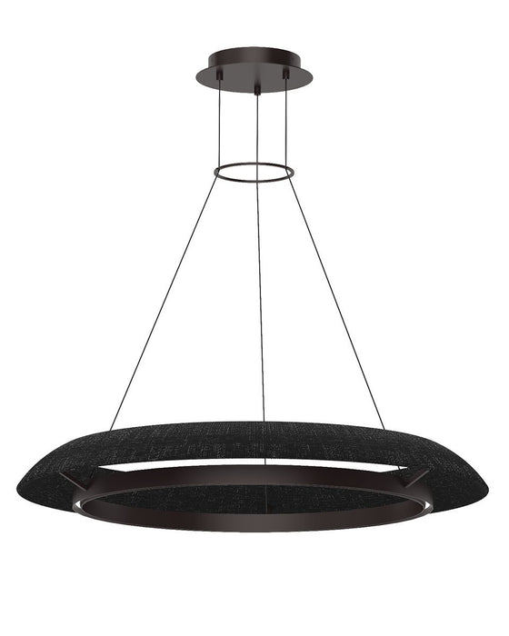 Visual Comfort Modern SLCH55827WBKBZ LED Chandelier, Bronze