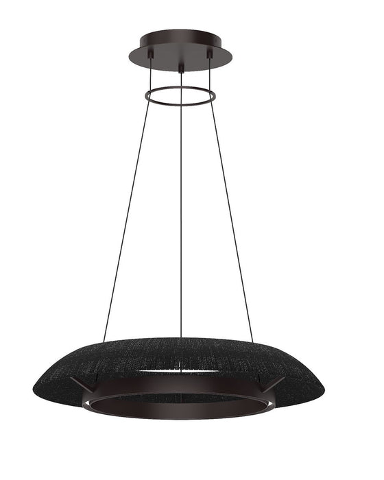 Visual Comfort Modern SLCH56027WBKBZ LED Chandelier, Bronze