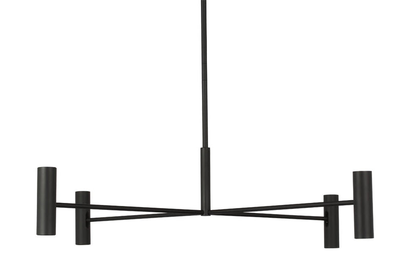 Visual Comfort Modern SLCH57030B LED Chandelier, Nightshade Black