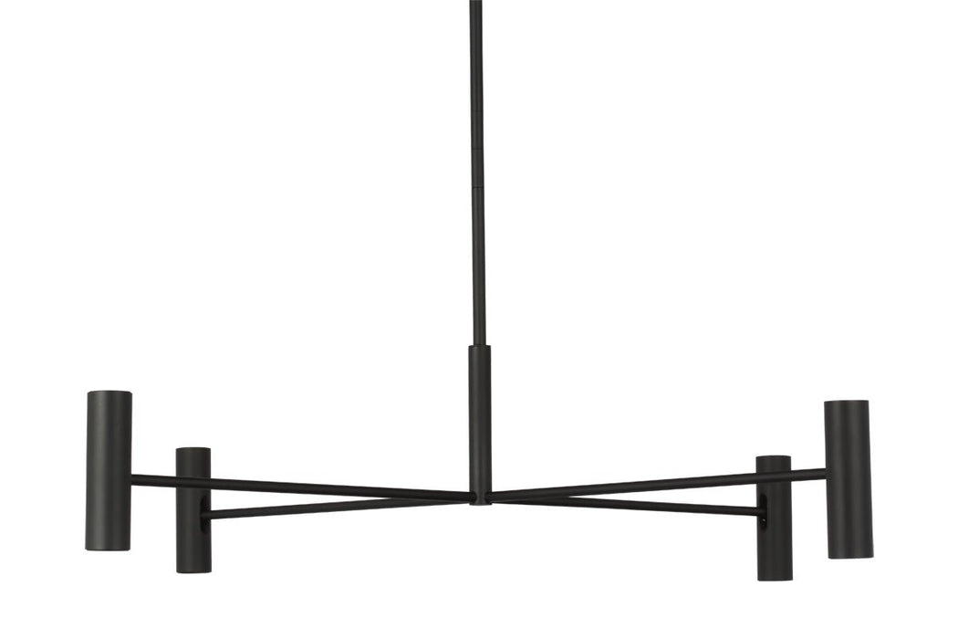 Visual Comfort Modern SLCH57030B LED Chandelier, Nightshade Black