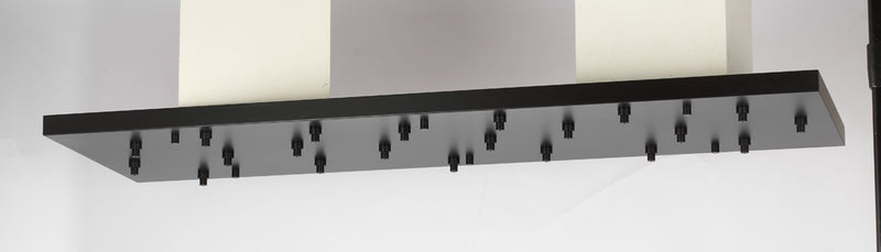 Visual Comfort Modern SLCH575B Canopy, Nightshade Black