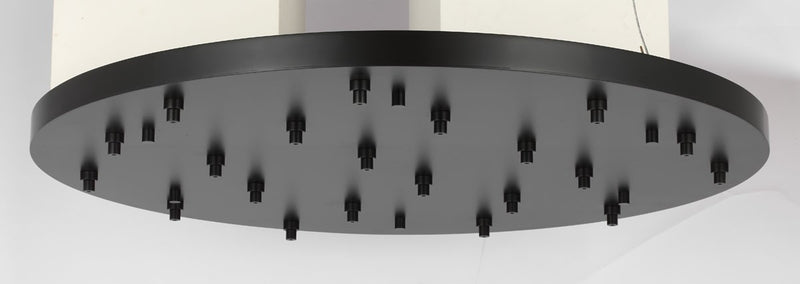 Visual Comfort Modern SLCH576B Canopy, Nightshade Black
