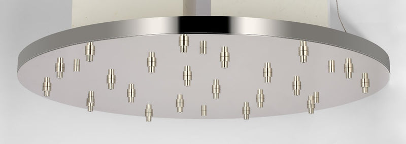 Visual Comfort Modern SLCH576N Canopy, Polished Nickel
